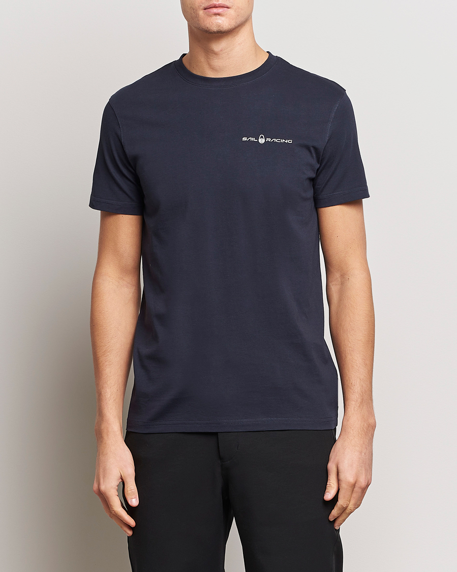 Heren | Sail Racing | Sail Racing | Bowman Crew Neck T-Shirt Dark Navy