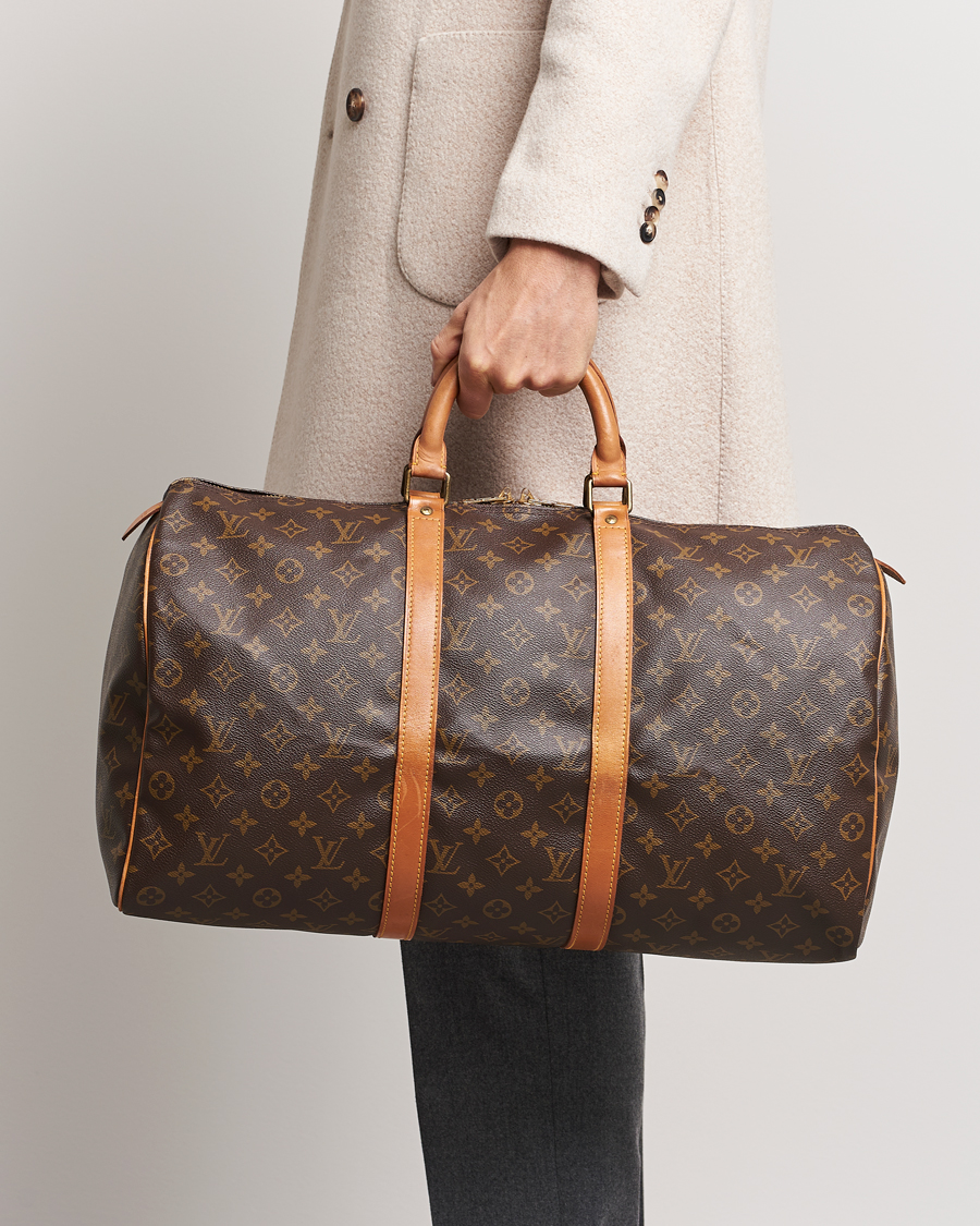 Heren |  | Louis Vuitton Pre-Owned | Keepall 50 Bag Monogram