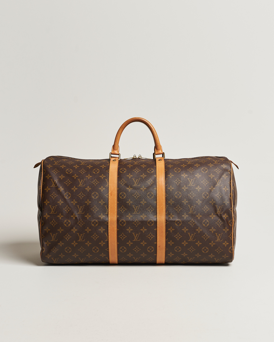 Heren | Louis Vuitton Pre-Owned | Louis Vuitton Pre-Owned | Keepall 55 Bag Monogram