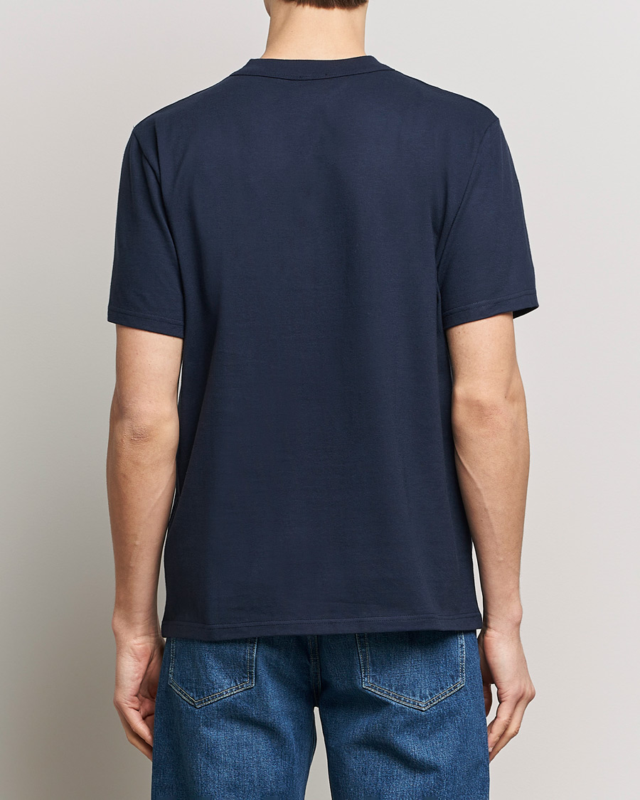Heren | T-shirts | Armor-lux | Callac Pocket T-Shirt Navy