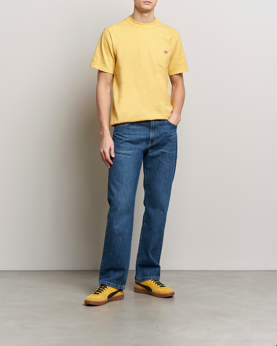 Heren | T-shirts | Armor-lux | Callac Pocket T-Shirt Yellow