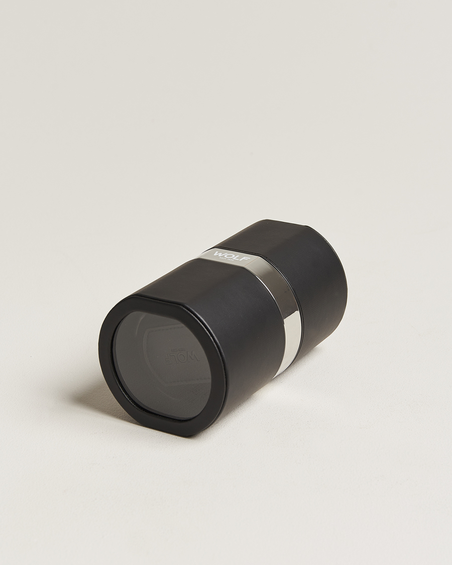 Heren | Horloge & juwelendozen | WOLF | The Rocket Travel Watch Winder Black