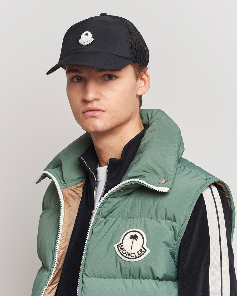 Heren | Moncler Genius Logo Baseball Cap Black | Moncler Genius | Logo Baseball Cap Black