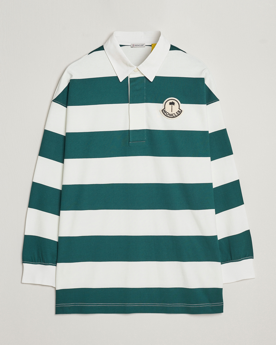 Heren | Truien | Moncler Genius | Long Sleeve Rugby White/Green