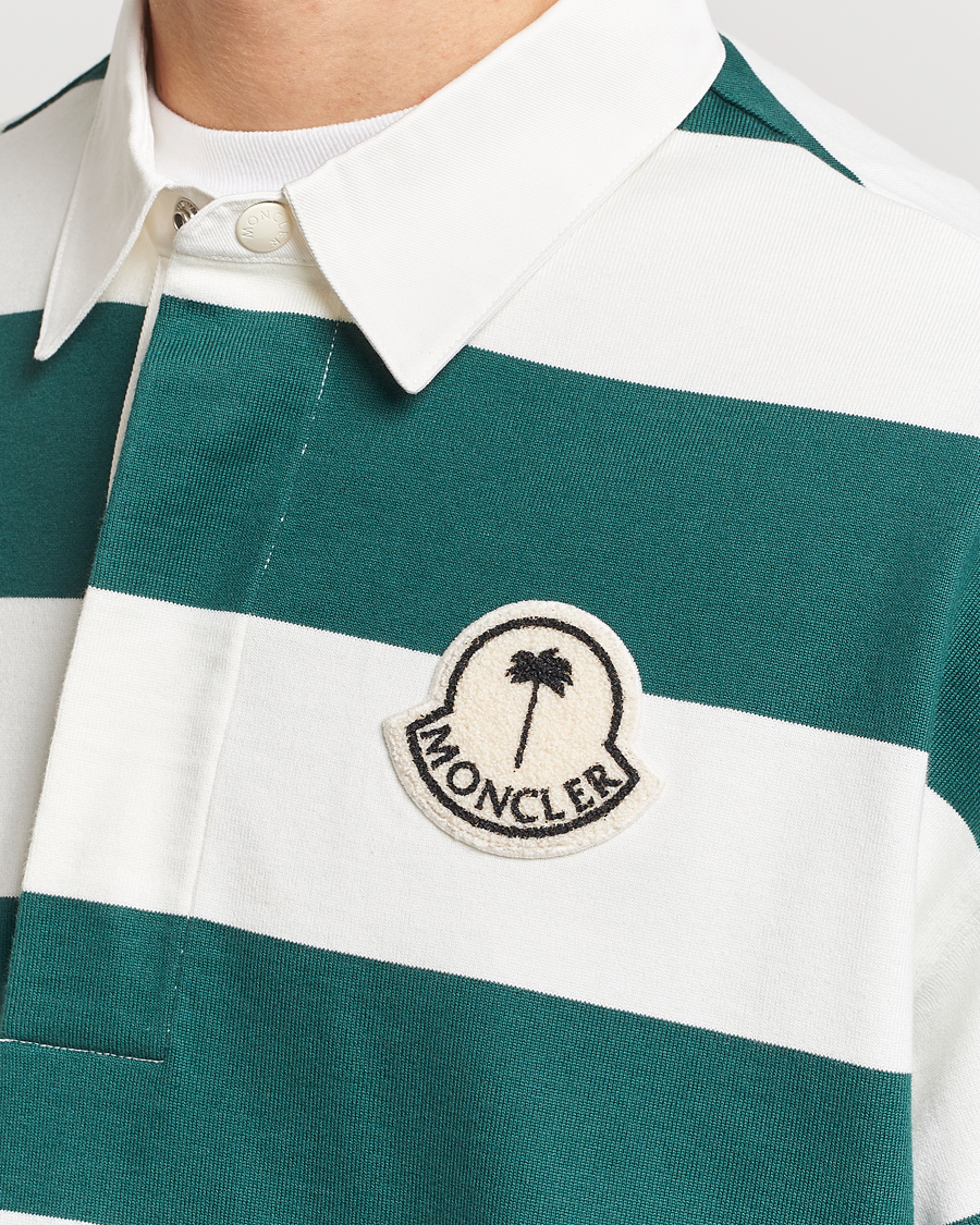 Heren | Truien | Moncler Genius | Long Sleeve Rugby White/Green