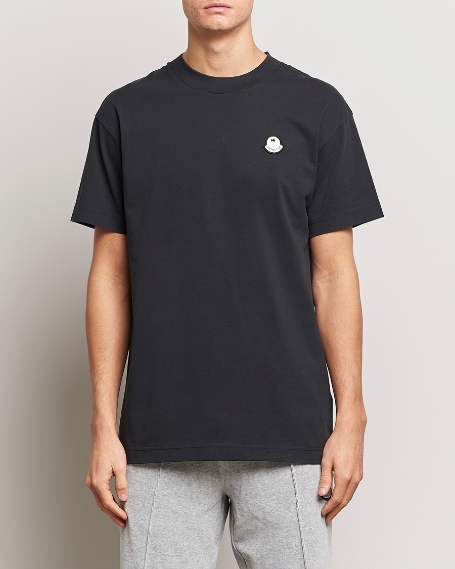 Heren | Zwarte T-shirts | Moncler Genius | Short Sleeve T-Shirt Black