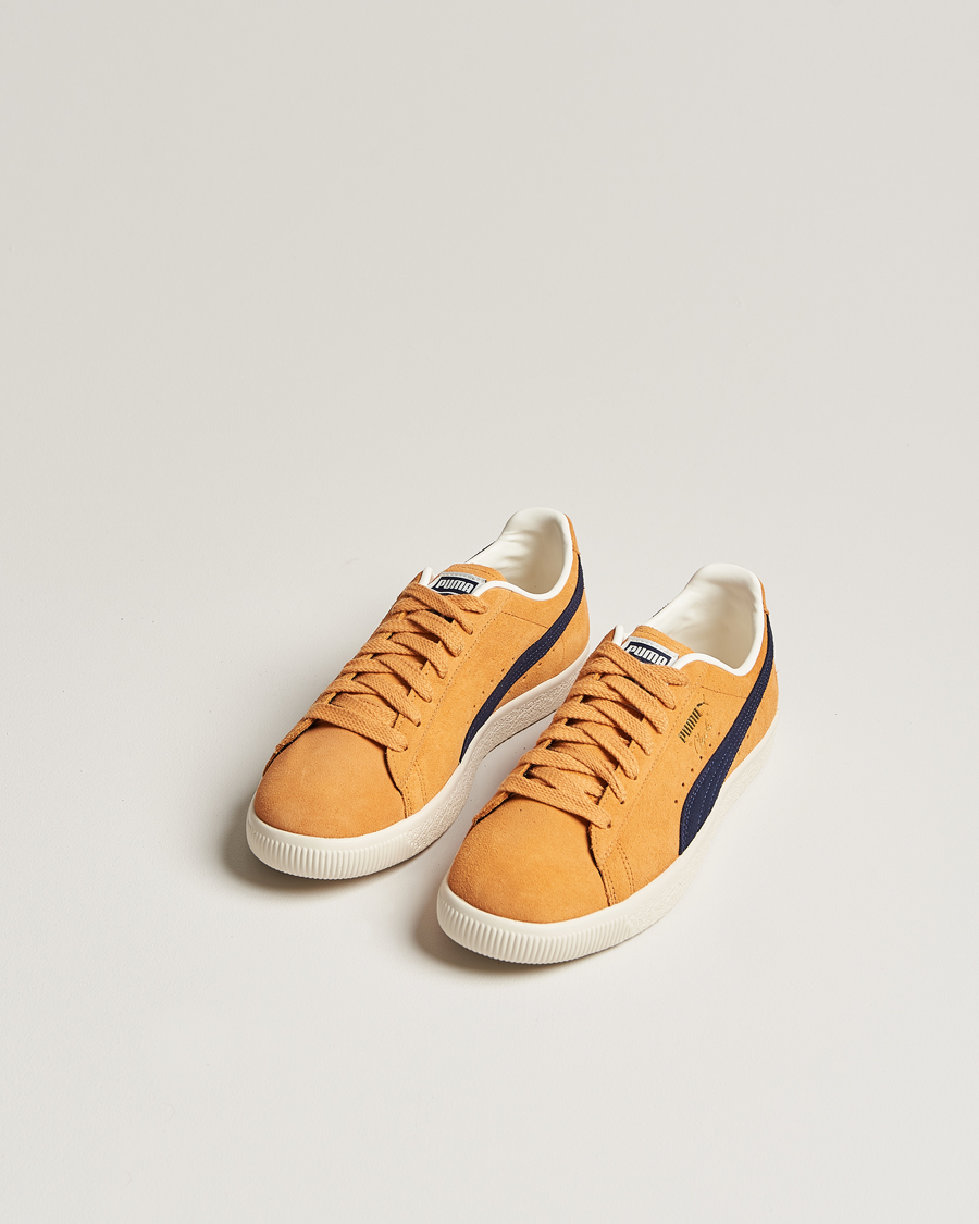 Heren | Schoenen | Puma | Clyde OG Suede Sneaker Clementine/Navy