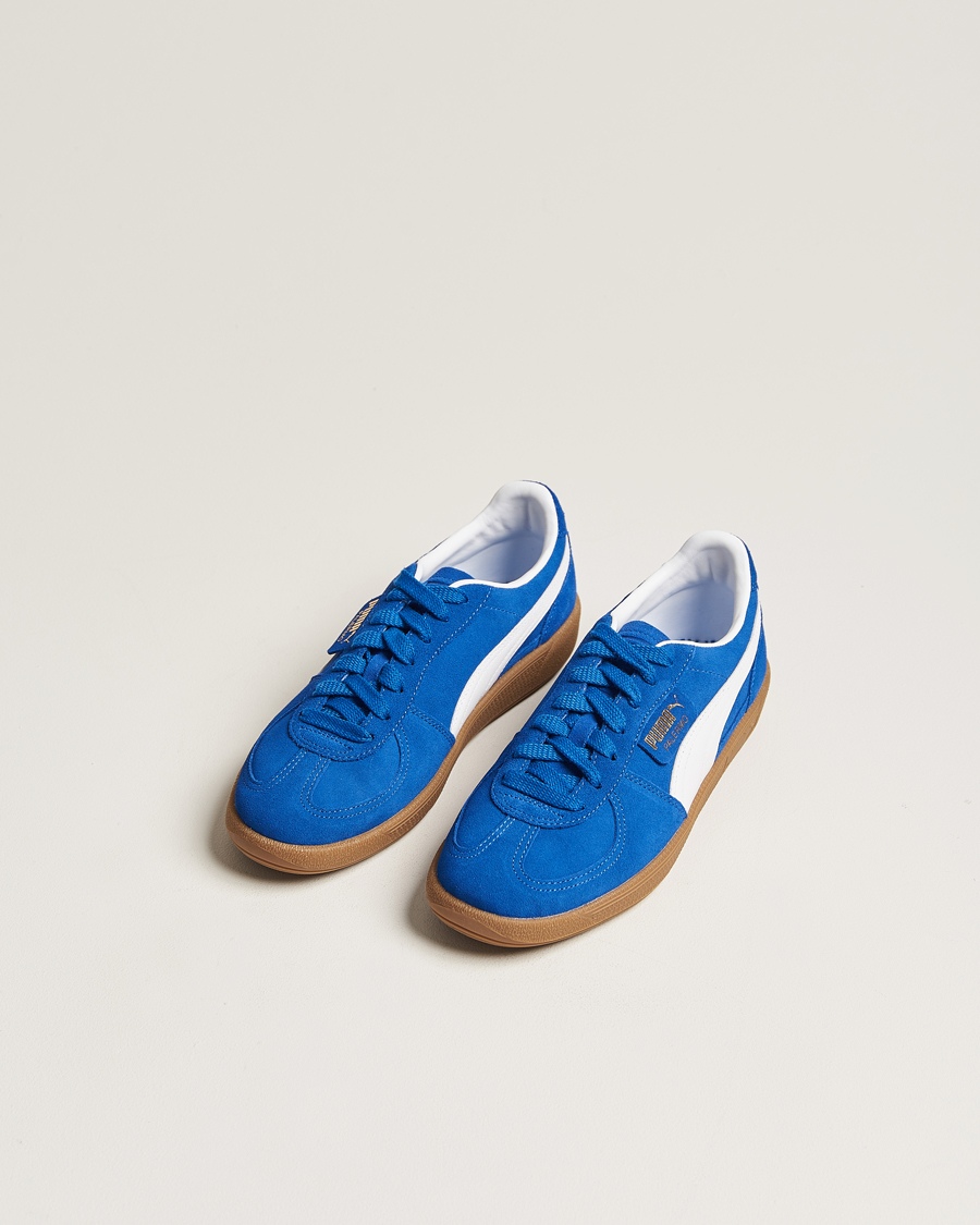 Heren | Puma | Puma | Palermo Suede Sneaker Cobalt Glaze