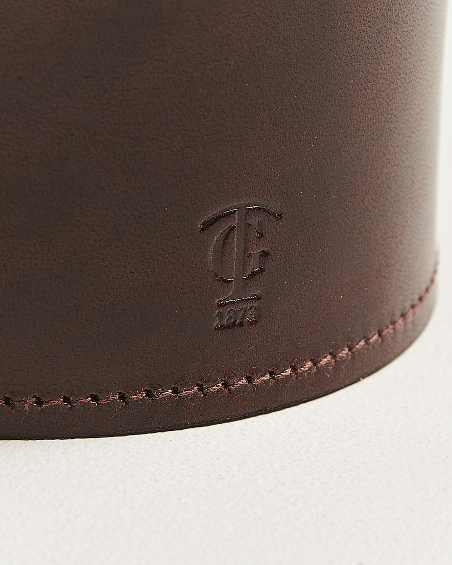 Heren | Thuis | Tärnsjö Garveri | Small Leather Box 002 Dark Brown