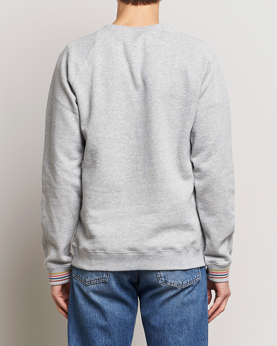 Heren | Truien | Paul Smith | Artist Rib Crew Neck Sweatshirt Grey Melange