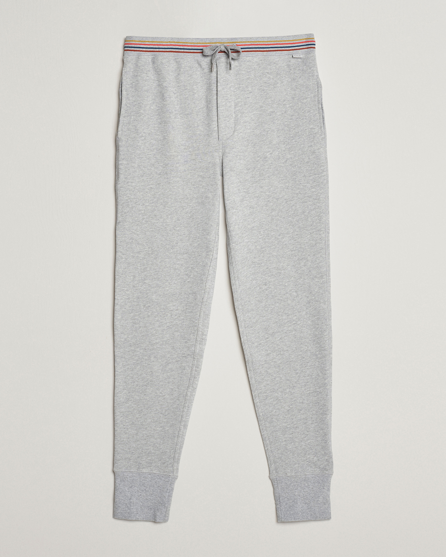 Heren | Broeken | Paul Smith | Artist Rib Sweatpants Grey Melange