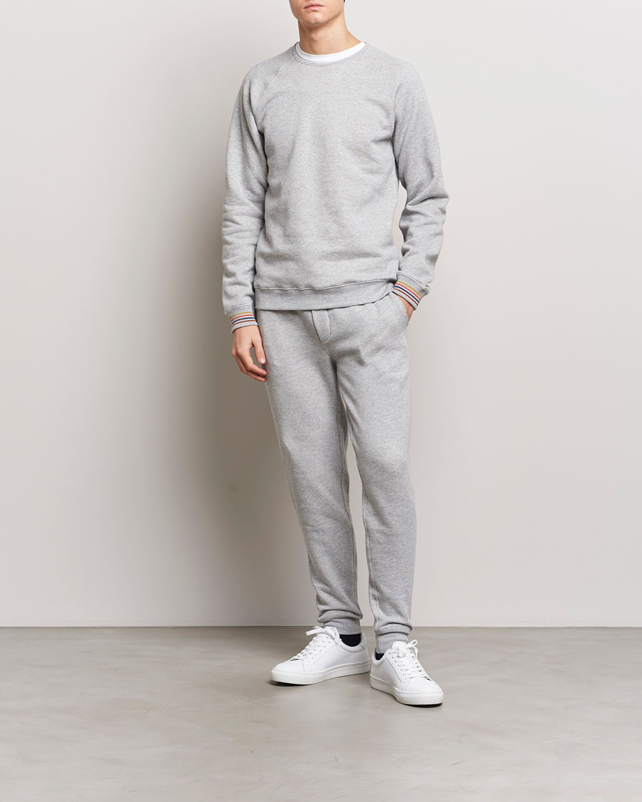 Heren | Broeken | Paul Smith | Artist Rib Sweatpants Grey Melange