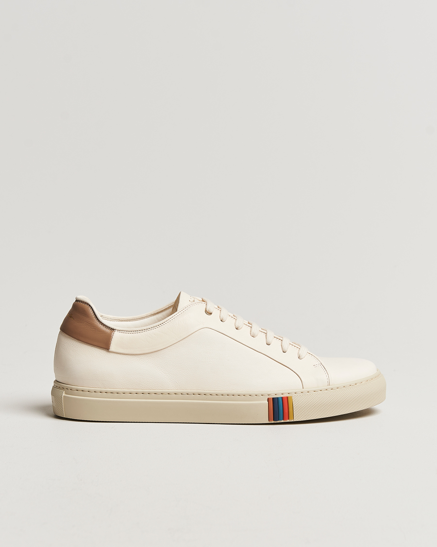 Heren |  | Paul Smith | Basso Leather Sneaker White