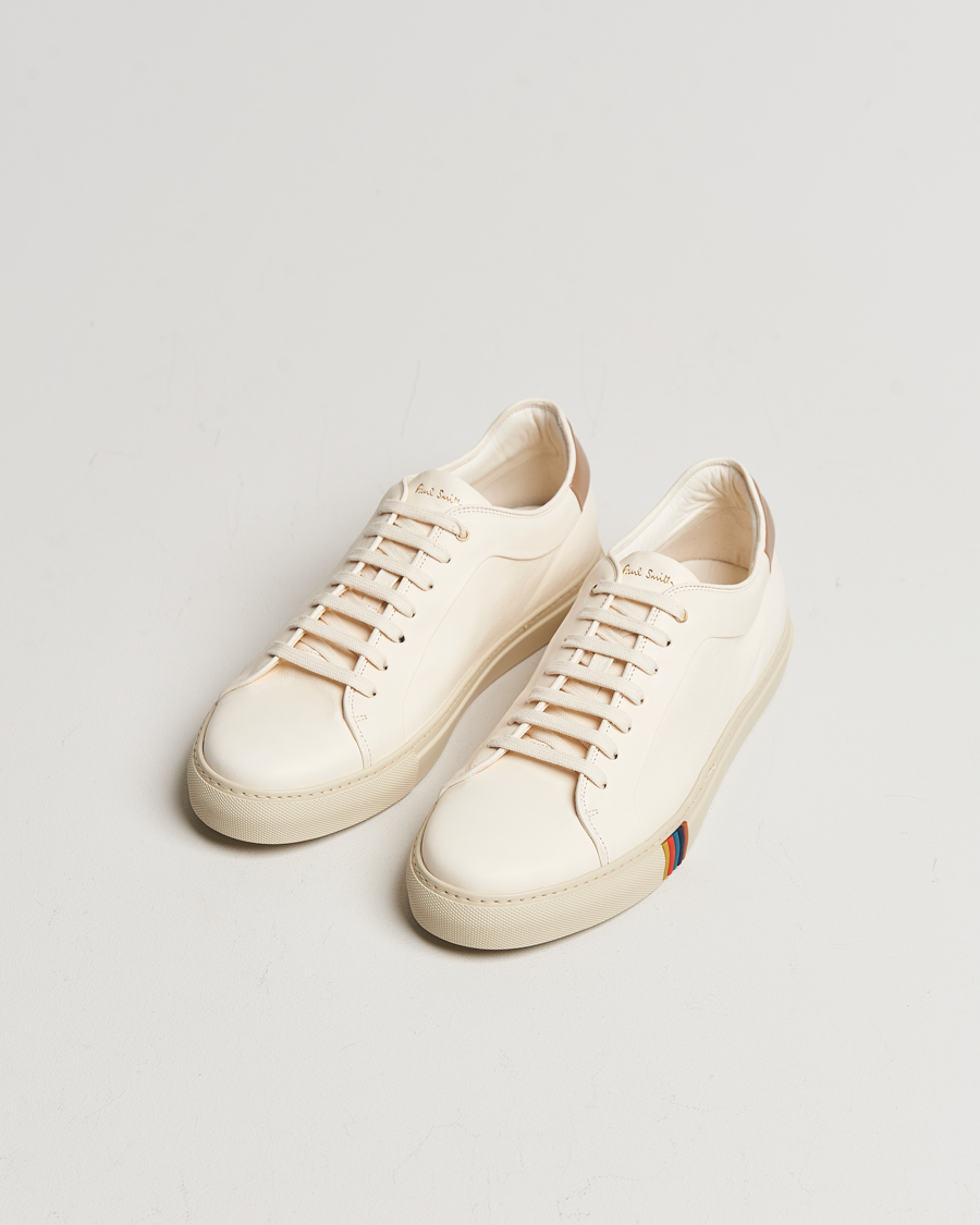 Heren | Paul Smith Basso Leather Sneaker White | Paul Smith | Basso Leather Sneaker White