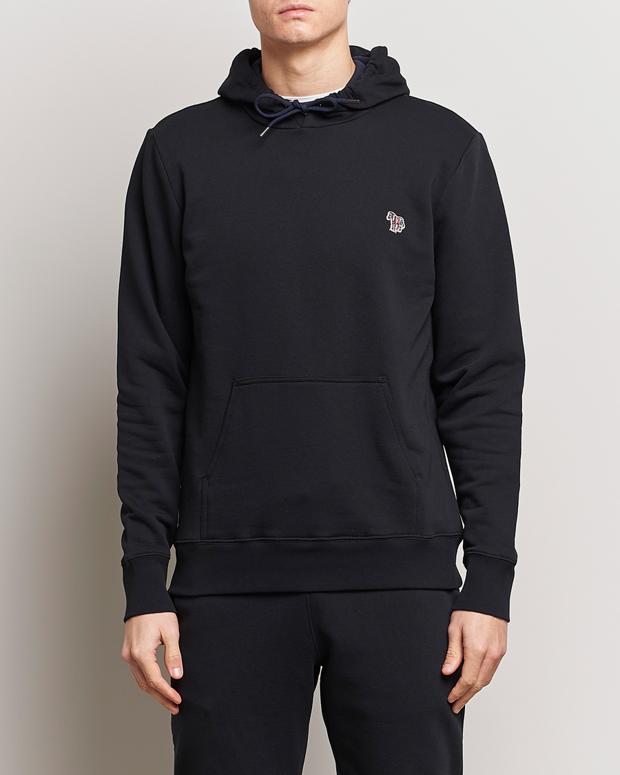 Heren |  | PS Paul Smith | Zebra Organic Cotton Hoodie Black