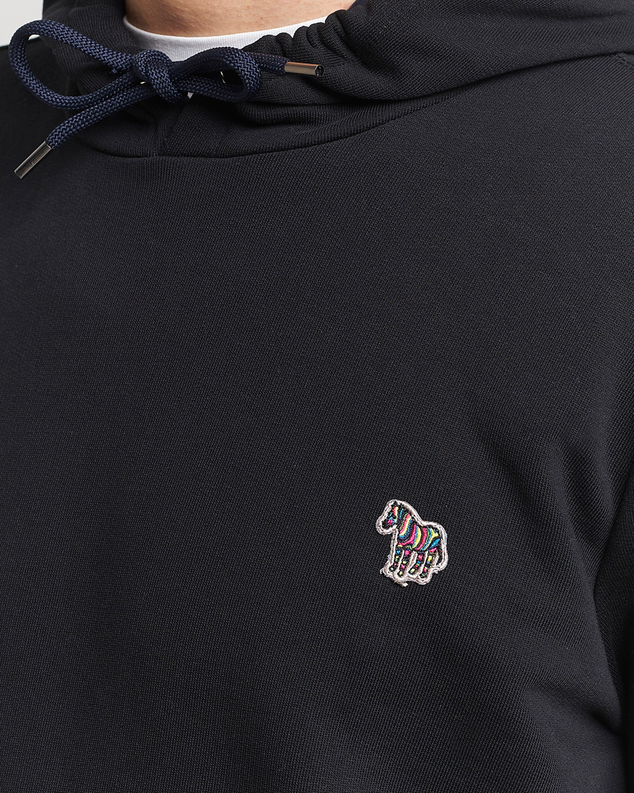 Heren | Truien | PS Paul Smith | Zebra Organic Cotton Hoodie Black