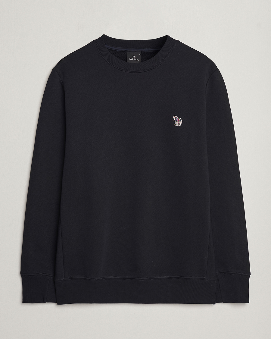Heren | Truien | PS Paul Smith | Zebra Organic Cotton Sweatshirt Black