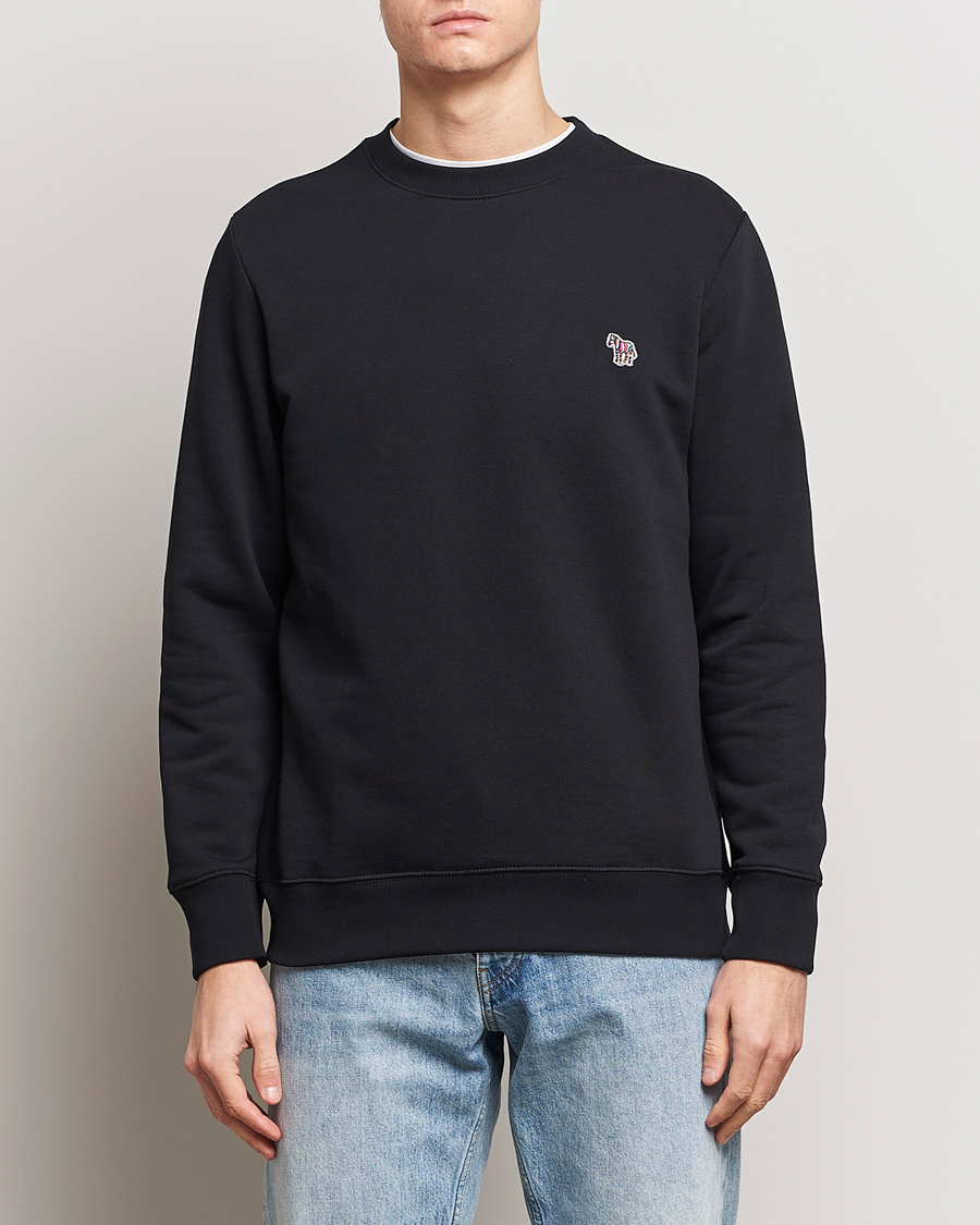 Heren | Truien | PS Paul Smith | Zebra Organic Cotton Sweatshirt Black