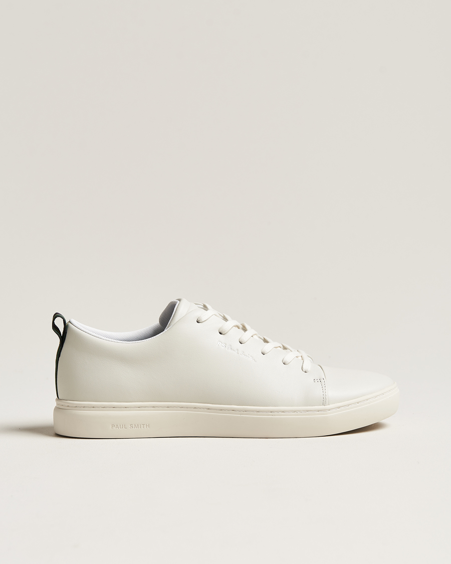Heren | Sneakers | PS Paul Smith | Lee Cap Toe Leather Sneaker White