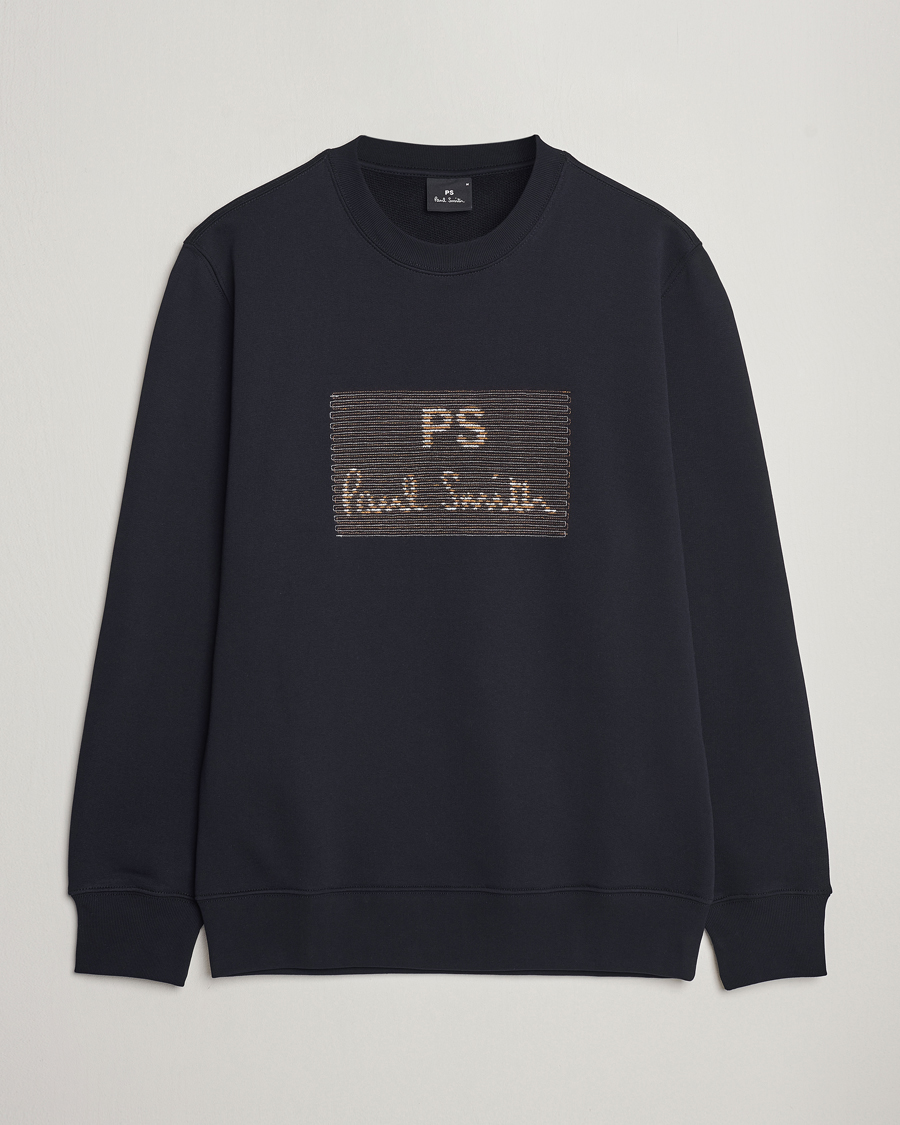 Heren | Truien | PS Paul Smith | PS Crew Neck Sweatshirt Black
