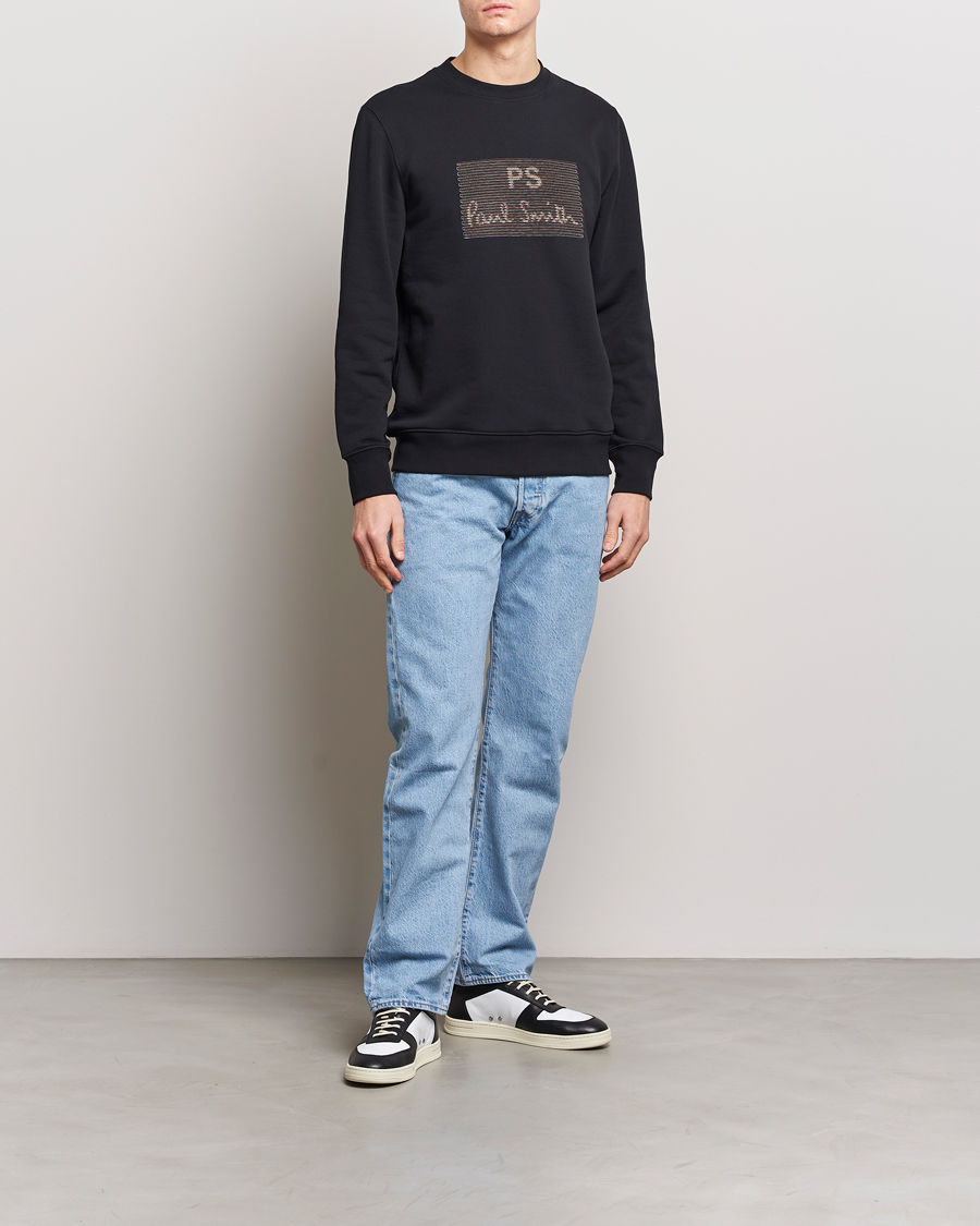 Heren | Truien | PS Paul Smith | PS Crew Neck Sweatshirt Black