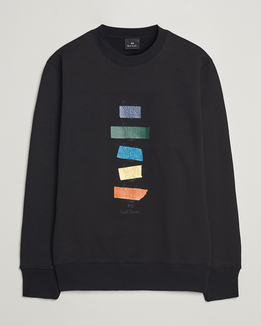 Heren | Truien | PS Paul Smith | Rabbits Crew Neck Sweatshirt Black