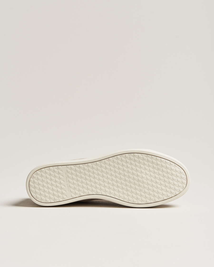Heren | PS Paul Smith Lee Cap Toe Suede Sneaker Taupe | PS Paul Smith | Lee Cap Toe Suede Sneaker Taupe
