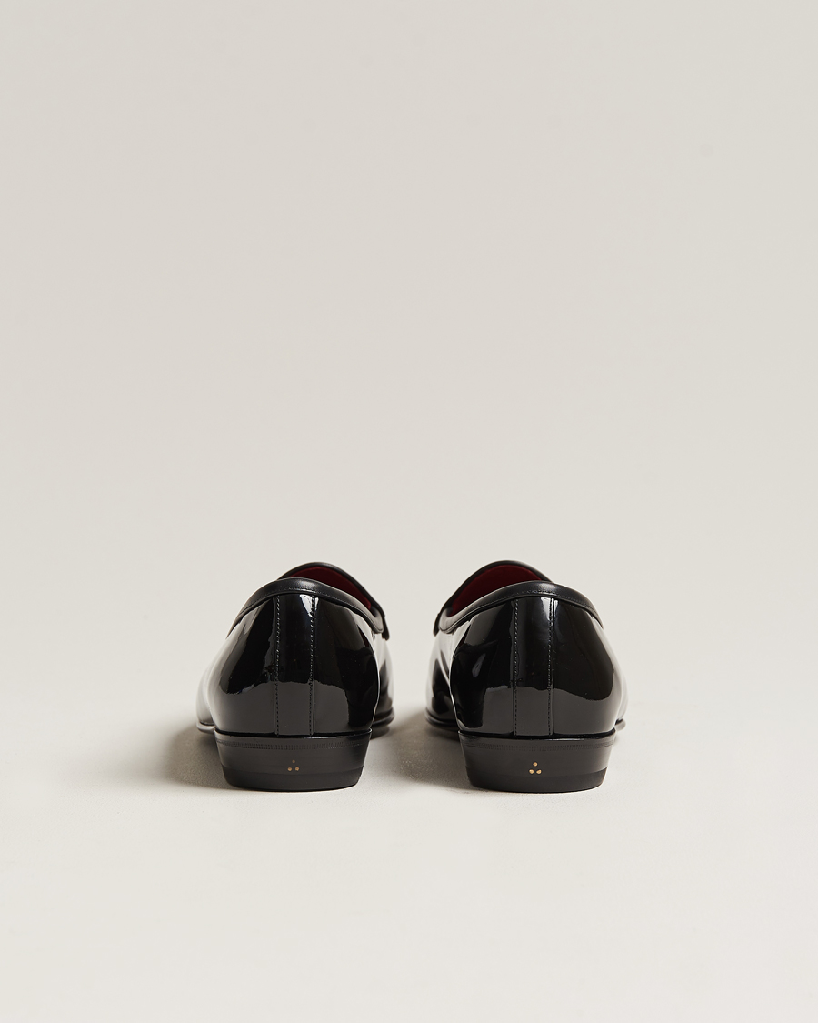 Heren | Baudoin & Lange Sagan Patent Loafers Black Calf | Baudoin & Lange | Sagan Patent Loafers Black Calf
