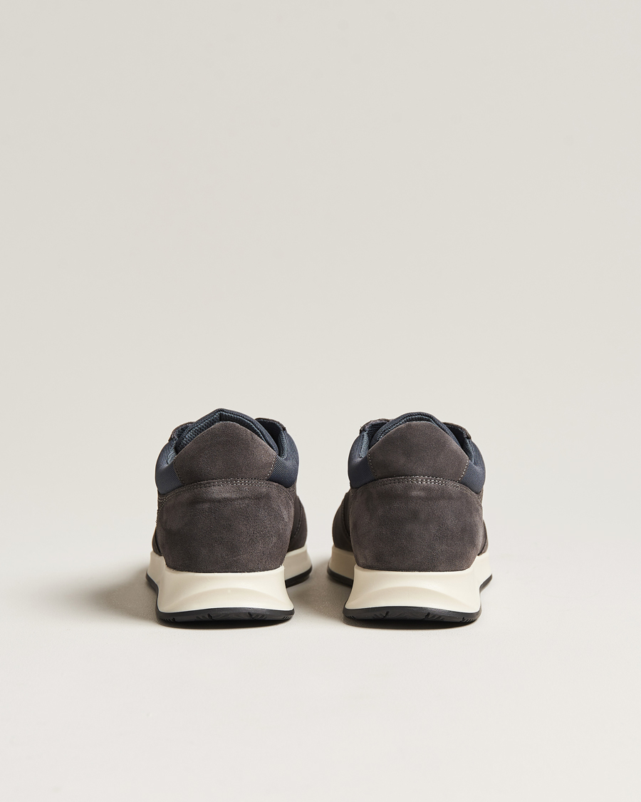 Heren | Sneakers | Myrqvist | Stensund Running Sneaker Dark Grey Suede