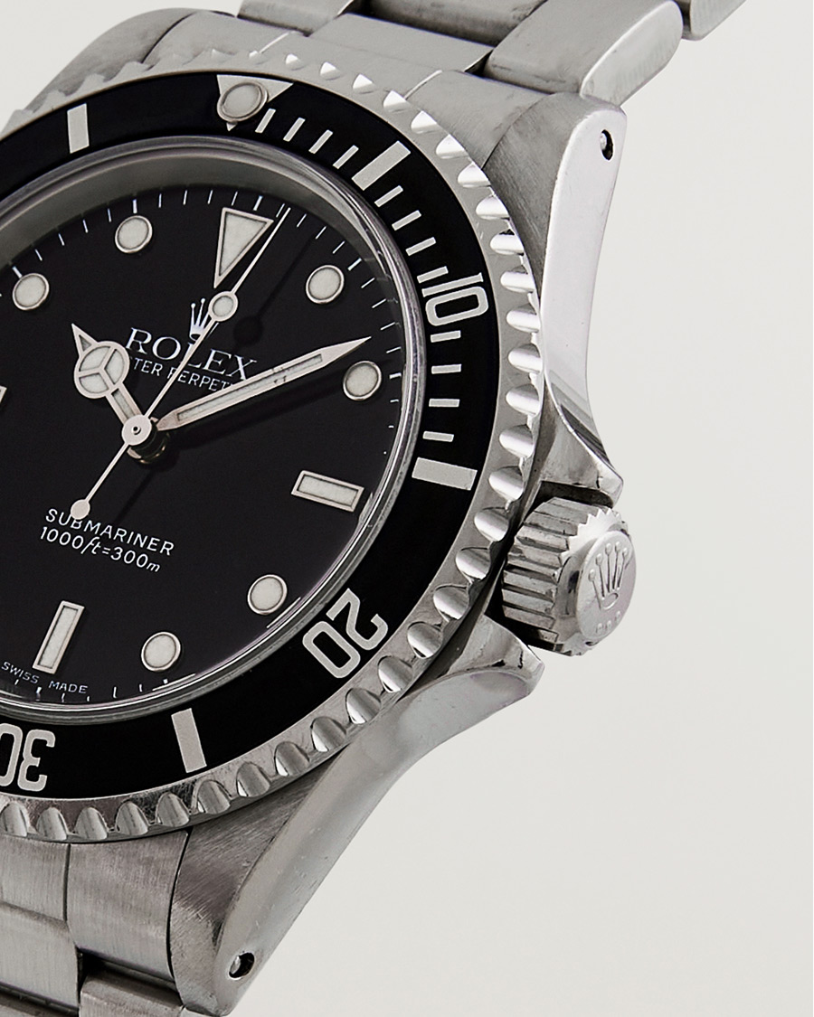 Heren | Rolex Pre-Owned Submariner 14060 Oyster Perpetual Steel Black | Rolex Pre-Owned | Submariner 14060 Oyster Perpetual Steel Black