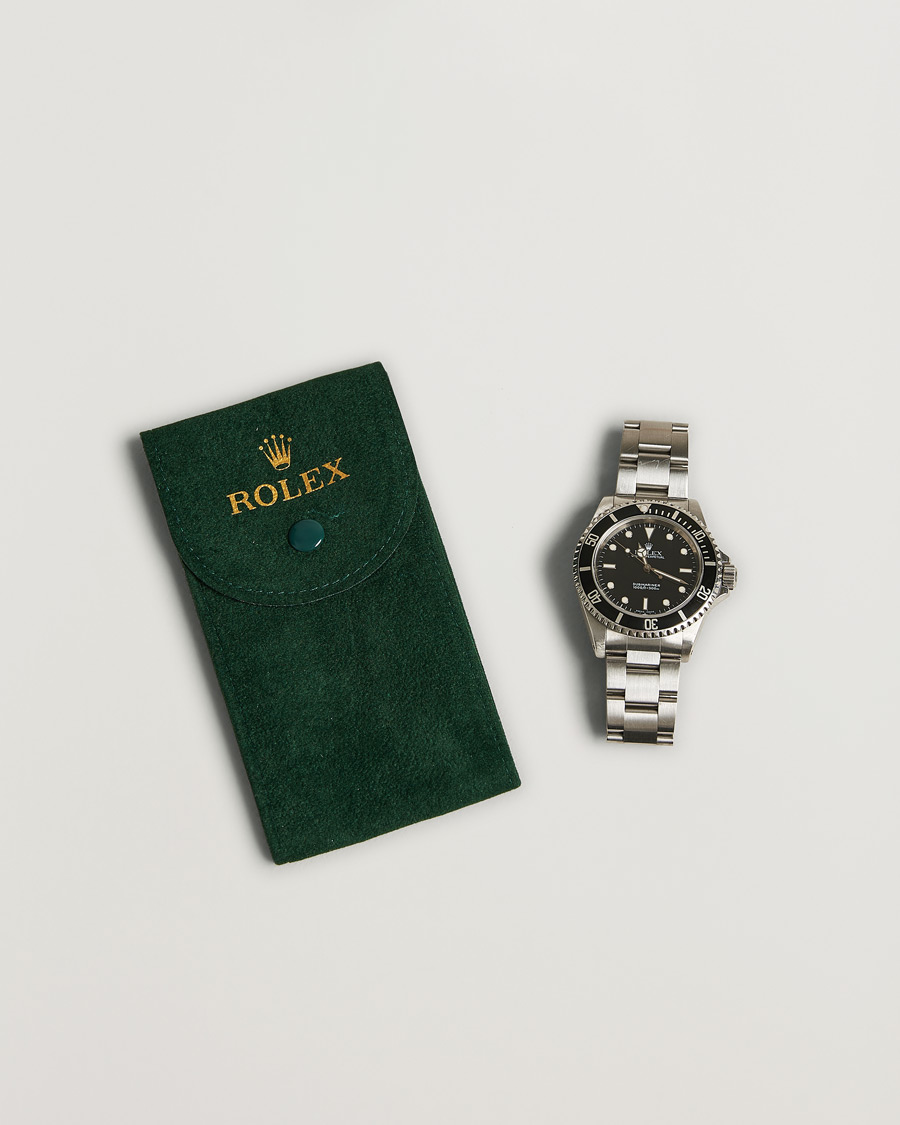 Heren | Rolex Pre-Owned Submariner 14060 Oyster Perpetual Steel Black | Rolex Pre-Owned | Submariner 14060 Oyster Perpetual Steel Black