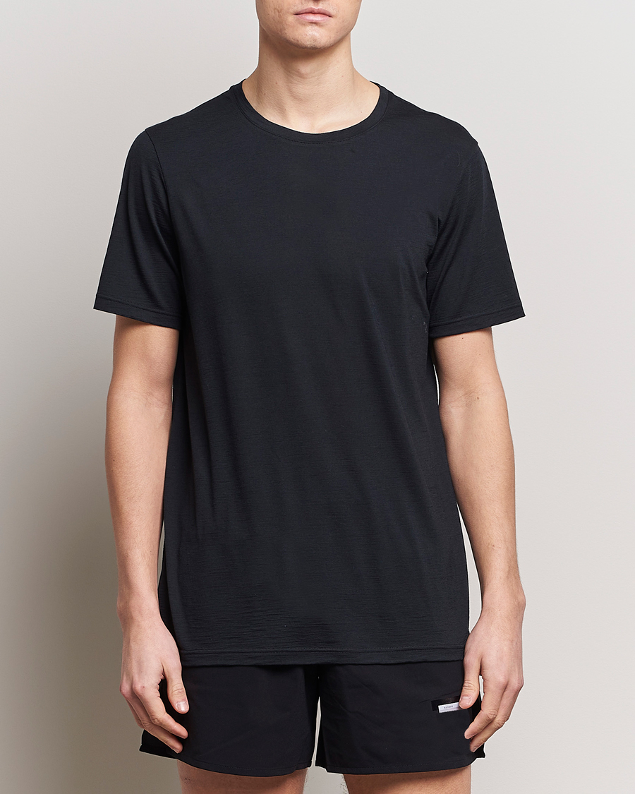 Heren | Zwarte T-shirts | Houdini | Desoli Merino T-Shirt True Black