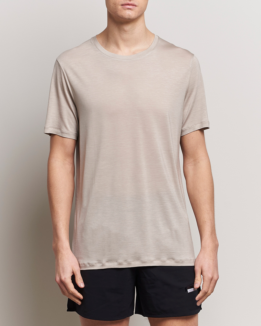 Heren | T-shirts | Houdini | Tree Tencel T-Shirt Sandstorm