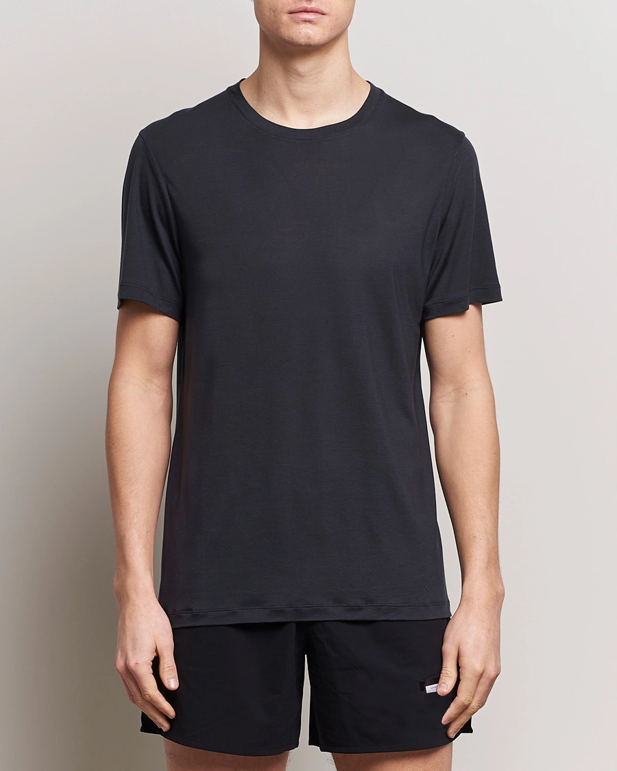 Heren | Zwarte T-shirts | Houdini | Tree Tencel T-Shirt True Black