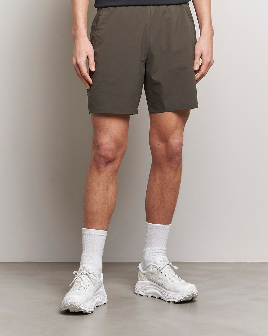 Heren | Functionele shorts | Houdini | Pace Light Shorts Baremark Green