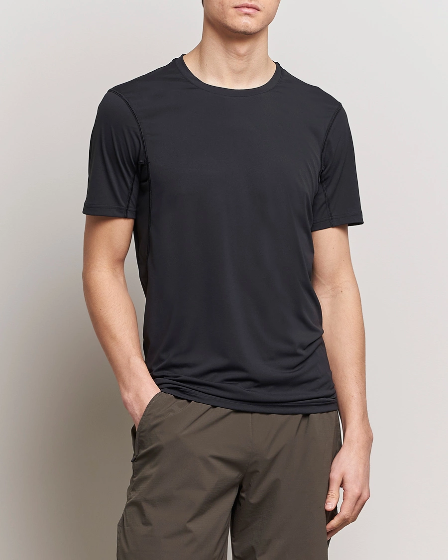 Heren | Zwarte T-shirts | Houdini | Pace Air Featherlight T-Shirt True Black