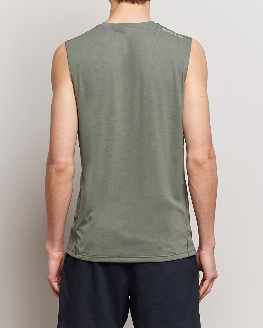 Heren | T-shirts | Houdini | Pace Air Tank Geyser Grey