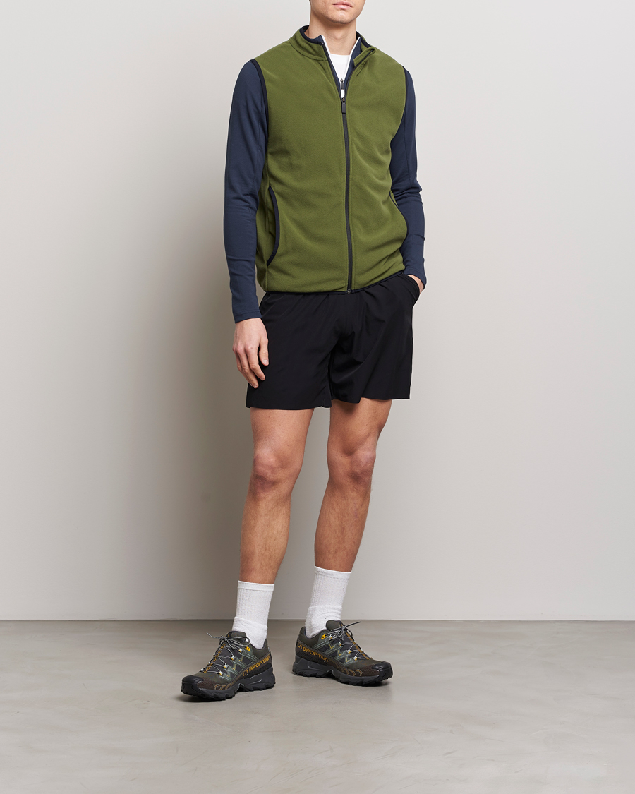 Heren | Truien | Falke Sport | Falke Fleece Vest Herb