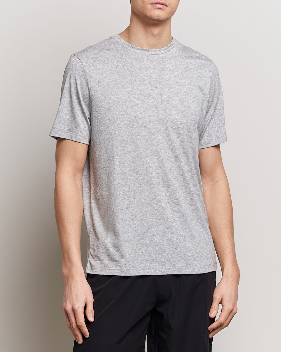 Heren | T-Shirts | Falke Sport | Falke Core Running T-Shirt Grey Heather