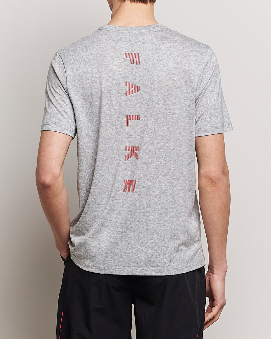 Heren | T-shirts | Falke Sport | Falke Core Running T-Shirt Grey Heather