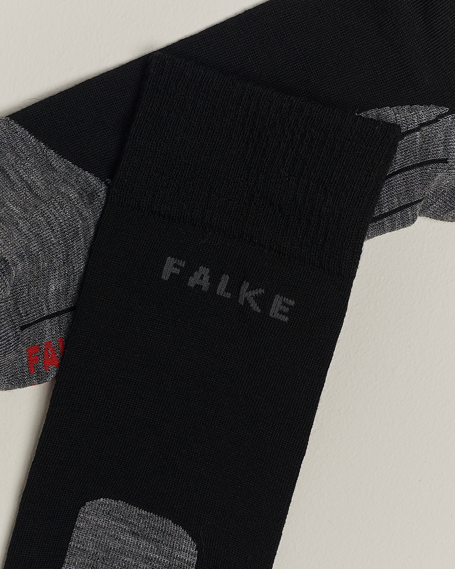 Heren | Active | Falke Sport | Falke TK5 Wander Trekking Socks Black Mix