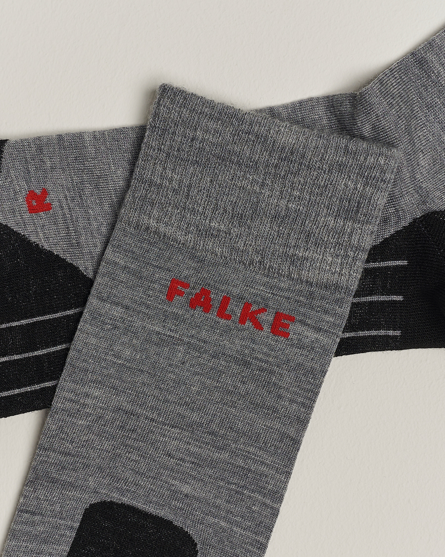 Heren | Active | Falke Sport | Falke TK5 Wander Trekking Socks Light Grey
