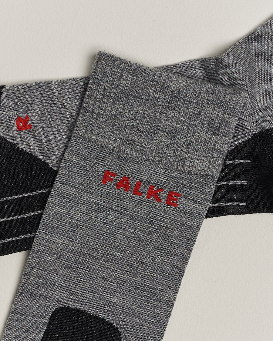 Heren | Kleding | Falke Sport | Falke TK5 Wander Trekking Socks Light Grey