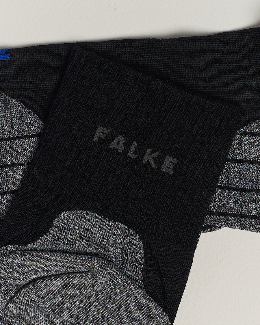 Heren | Kleding | Falke Sport | Falke TK5 Wander Cool Short Trekking Socks Black