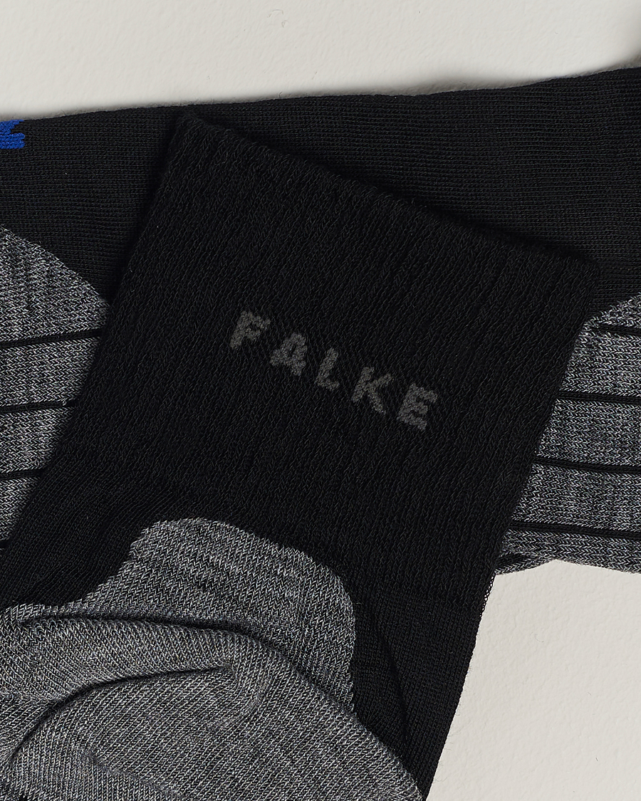 Heren | Enkelsokken | Falke Sport | Falke TK5 Wander Cool Short Trekking Socks Black