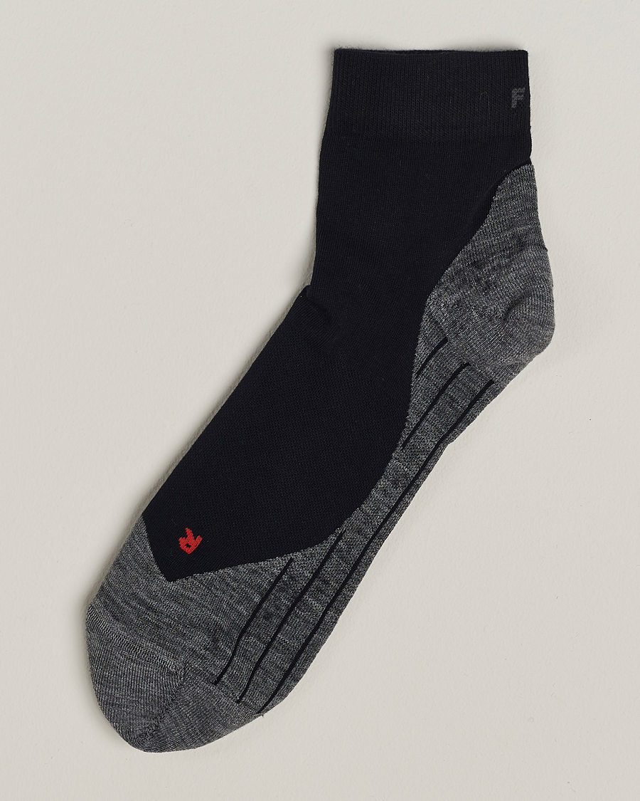 Heren | Ondergoed | Falke | RU4 Endurance Short Running Socks Black Mix