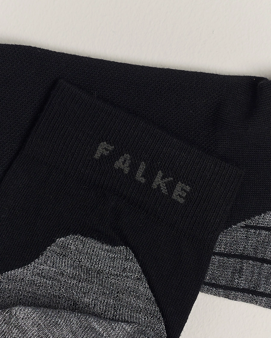 Heren | Falke Sport | Falke Sport | Falke RU4 Endurance Short Running Socks Black Mix