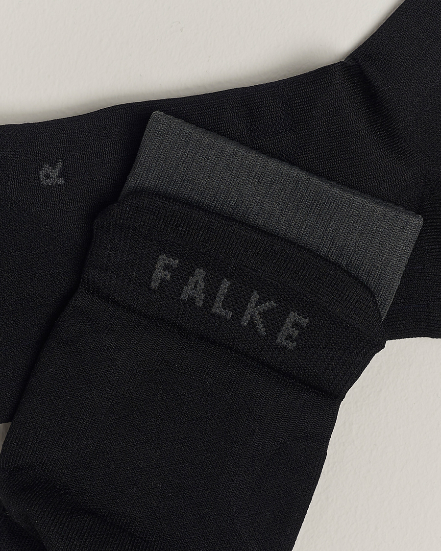 Heren | Ondergoed | Falke | Sport RU Trail Running Socks Black