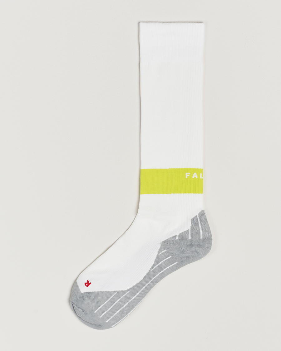 Heren | Ondergoed | Falke | RU Compression Running Socks White