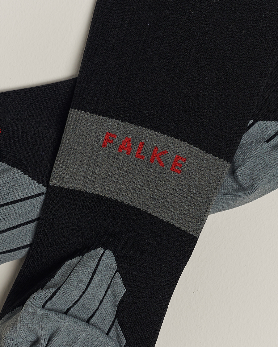 Heren | Active | Falke Sport | Falke RU Compression Running Socks Black Mix